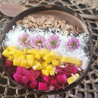 Smoothie bowl at Nora's Cafe in Phu Quoc