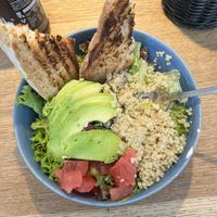 Avocado Quinoa bowl   at Café Friedrichs in Berlin