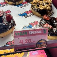 vegan donuts  at TopTop Donuts in Cologne