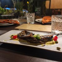 Baked eggplant. at Go Green The Restaurant in Luanda