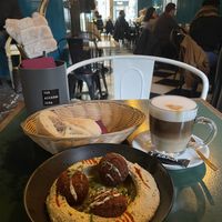  #Veganuary at KAFKA Hummus Café  in Prague