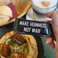  #Veganuary at KAFKA Hummus Café  in Prague