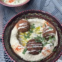 Falafel & Hummus  at KAFKA Hummus Café  in Prague
