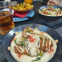  at KAFKA Hummus Café  in Prague