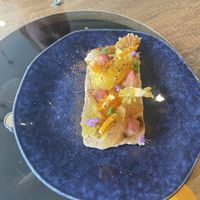 Lemon meringue slice  at Biofilia - Botánica Coffee House in La Paz