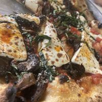 Vegan pizza of the moment  at Dr. Pizza in Mexico City