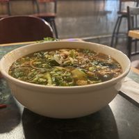 Large Vegetable/Vegan pho  at What the Pho in Denver