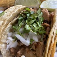 Carnitas taco at Quesadilla La Reina Del Sur in Chicago