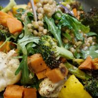 Winter salad at Huskisson Hotel in Huskisson