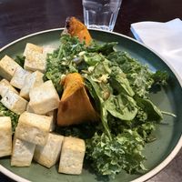 I’ll have the salad, with tofu  at Huskisson Hotel in Huskisson