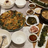 Yummy dinner. Authentic healthy Korean wholesome foods. True home meal taste!   at Eden in Seoul