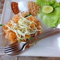 Pad thai at Rabbit Bungalow in Koh Phayam