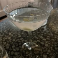 Gin martini  at Patsy's in Melbourne