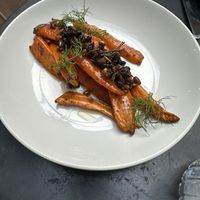 Nantes Carrots with pine nuts   at Patsy's in Melbourne