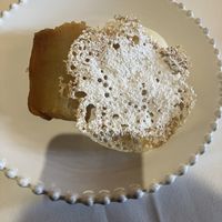 Apple tart  at Patsy's in Melbourne