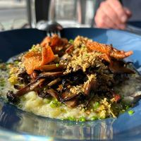 Chestnut risotto   at Patsy's in Melbourne