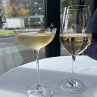 Smoked olive 🫒 martini   at Patsy's in Melbourne