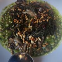 Cous cous and mushroom dish at Patsy's in Melbourne