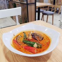 YTF with Laska Base at Veggie House 一芳 - Tai Seng in Central Singapore