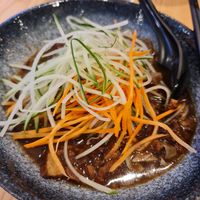 Minced soya noodle at Veggie House 一芳 - Tai Seng in Central Singapore