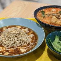 Mapo Tofu Ramen, Laksa at Veggie House 一芳 - Tai Seng in Central Singapore