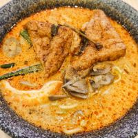 Laksa, good, recommended at Veggie House 一芳 - Tai Seng in Central Singapore