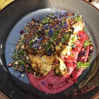 cauliflower steak  at Stacja Sopot in Sopot