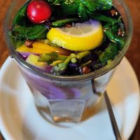 Minztee mit Gewürzen at Stacja Sopot in Sopot