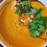 Kürbissuppe at Stacja Sopot in Sopot