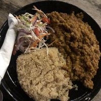 Lentil curry with quinoa (12k TSH)  at The Plants in Zanzibar