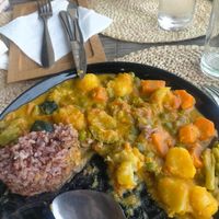 Sorry about pics, I was hungry, I forgot to take the picture before eating at The Plants in Zanzibar