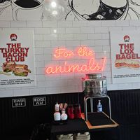 Inside at Ben & Esther's Vegan Jewish Deli in San Diego