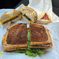  at Ben & Esther's Vegan Jewish Deli in San Diego