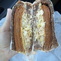 The Reuben   at Ben & Esther's Vegan Jewish Deli in San Diego