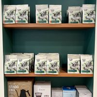 Wares   at Flying Goat Coffee in Healdsburg