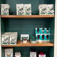 Wares  at Flying Goat Coffee in Healdsburg