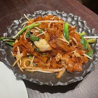 Swapped the fried egg noodles for ho fun noodles   at Plum Valley in London
