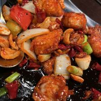 Kung Po Mock Chicken  at Plum Valley in London