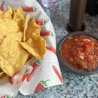 Chips and salsa  at Los Amigos in Vail
