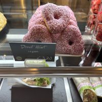 Vegan donut  at Europa Park - Kaffi Hús in Rust