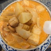 Massaman with tofu at Bahn Thai in Fairbanks
