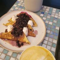 French toast  #Veganuary at Stillfood Bistro in Salmon Arm