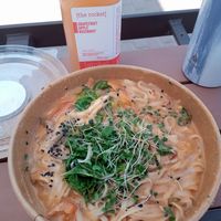 Vegan Dan Dan at Stillfood Bistro in Salmon Arm