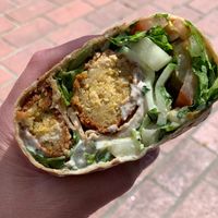 They cut it in half and I didn’t need to ask them.  at Stillfood Bistro in Salmon Arm