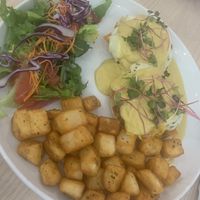 “Eggs” Benny  at Stillfood Bistro in Salmon Arm