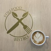 Latte 👌  at Stillfood Bistro in Salmon Arm