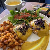 Eggs Benny   at Stillfood Bistro in Salmon Arm