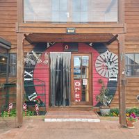 Entrance at Fresh Air Cafe in Omeo