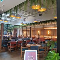 The entrance/some of the restaurant. at Fresh Sherway in Toronto