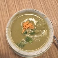 Broccoli 🥦 cauliflower + Dijon Mustard +Rice Milk   at Fresh Sherway in Toronto